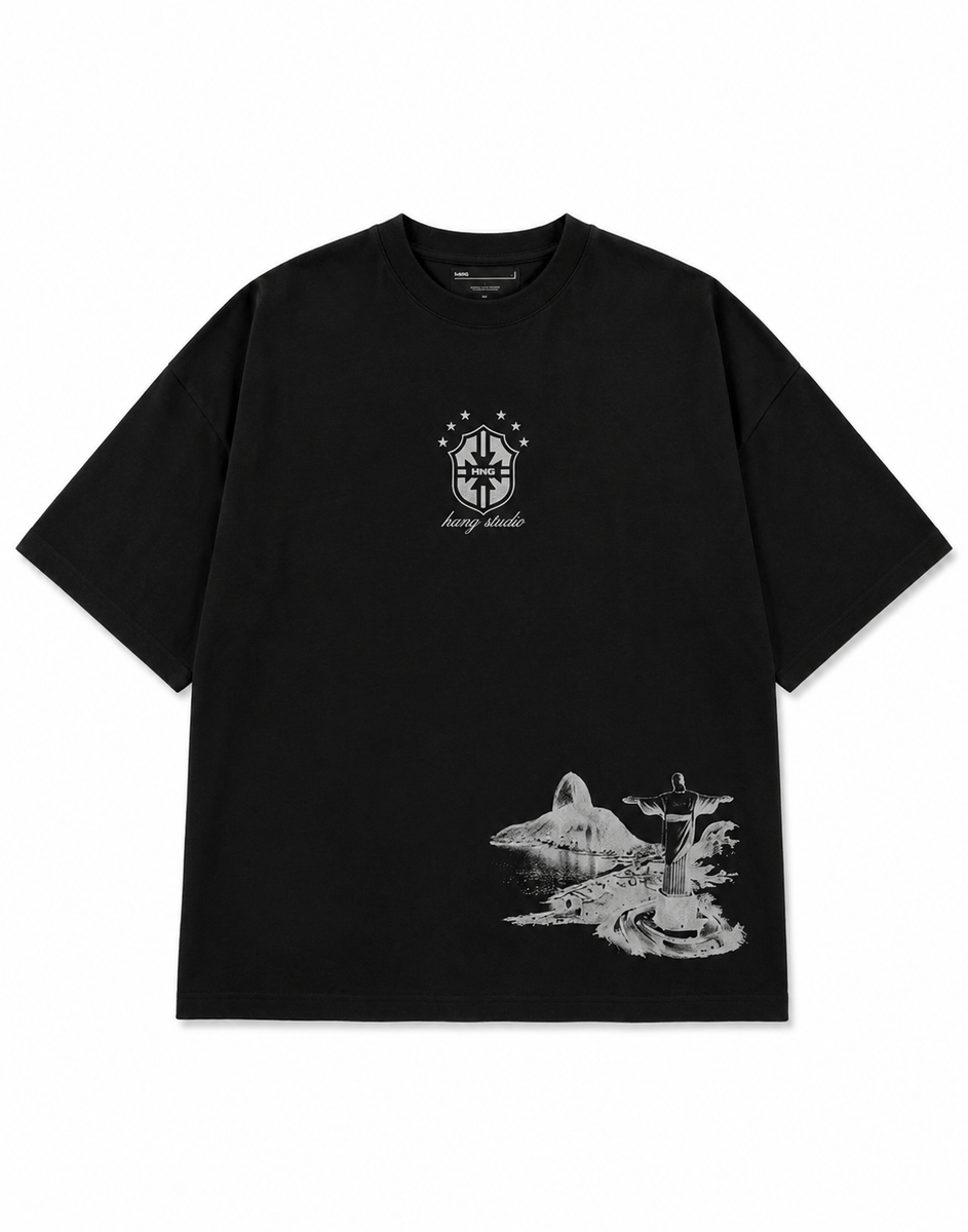 HEXA TEE — BLACK EDITION