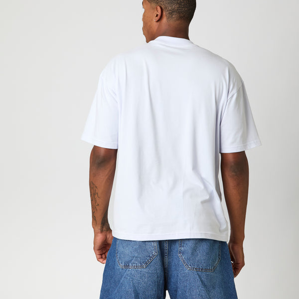 T-Shirt boxy Blue coast