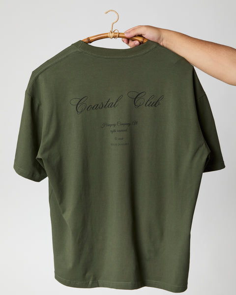 T-Shirt boxy Costal Club