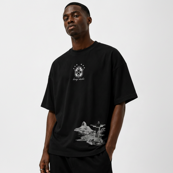 HEXA TEE — BLACK EDITION