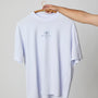 T-Shirt boxy Blue coast