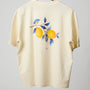 T-Shirt boxy Rio Citron Garden