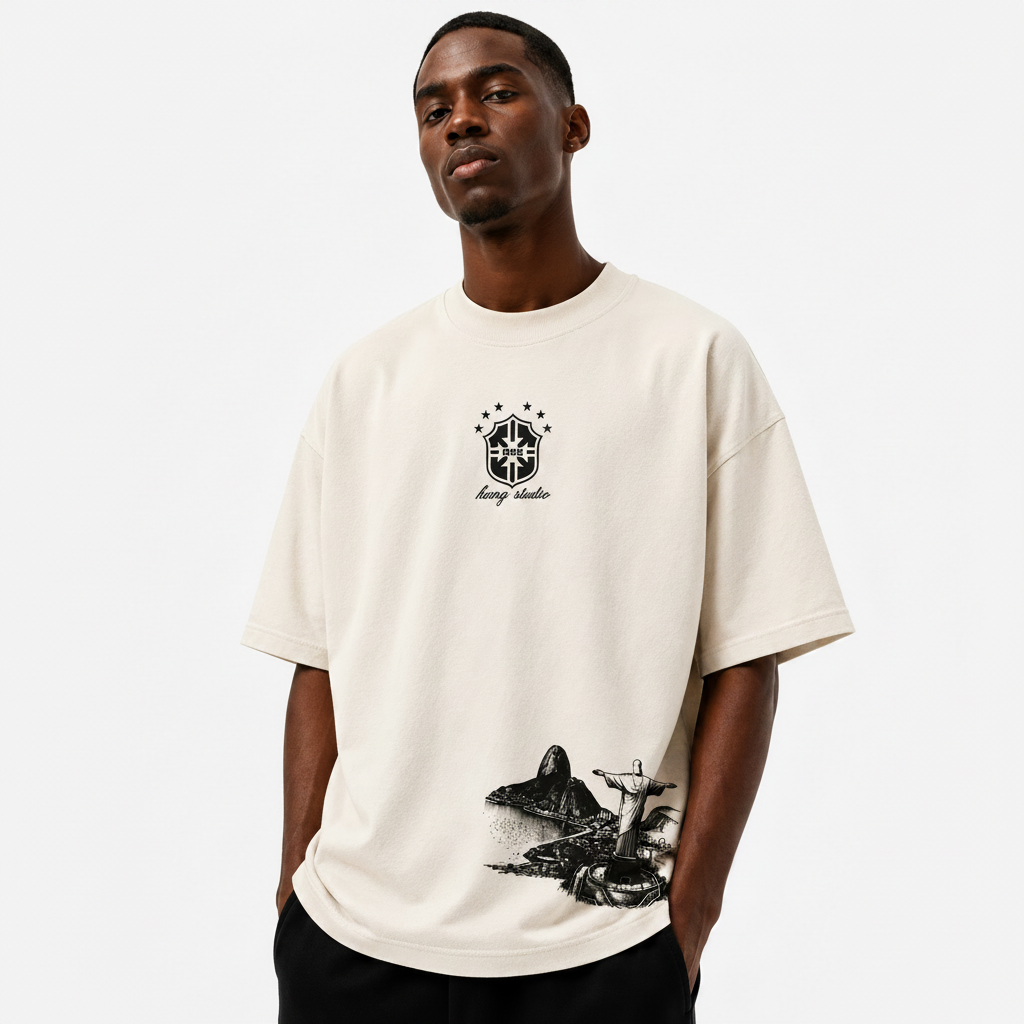 HEXA TEE — OFF WHITE
