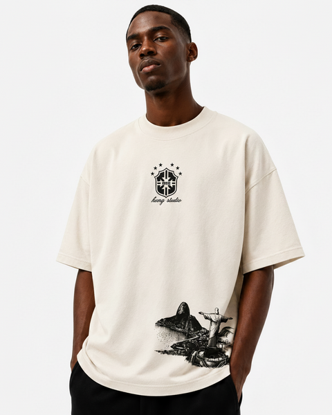 HEXA TEE — OFF WHITE
