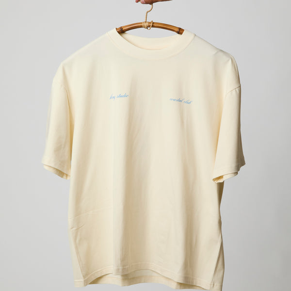 T-Shirt boxy Rio Citron Garden