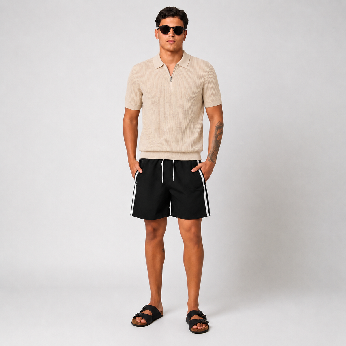 Polo Minimal Zip