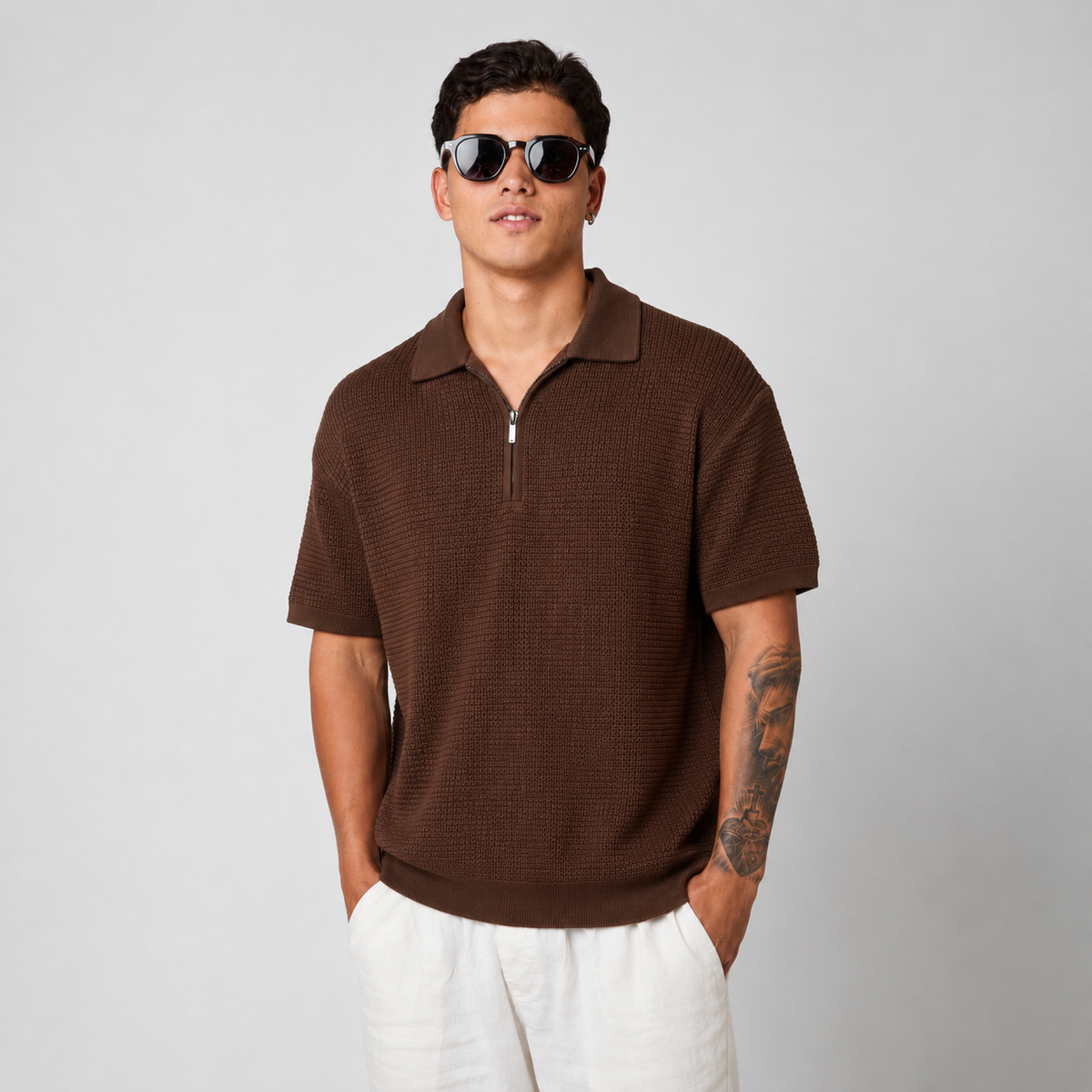 Polo Minimal Zip