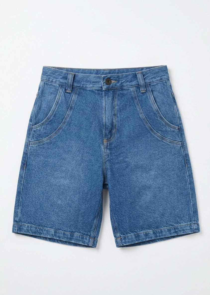 Riviera Blue Jorts