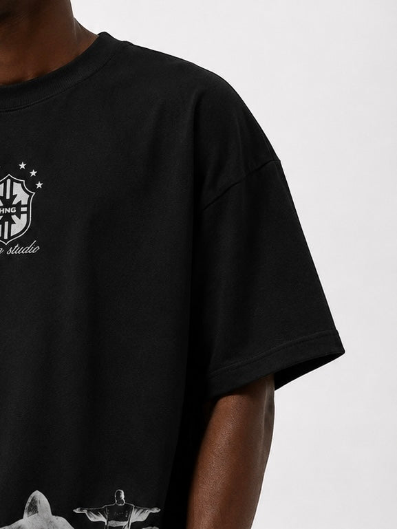 HEXA TEE — BLACK EDITION