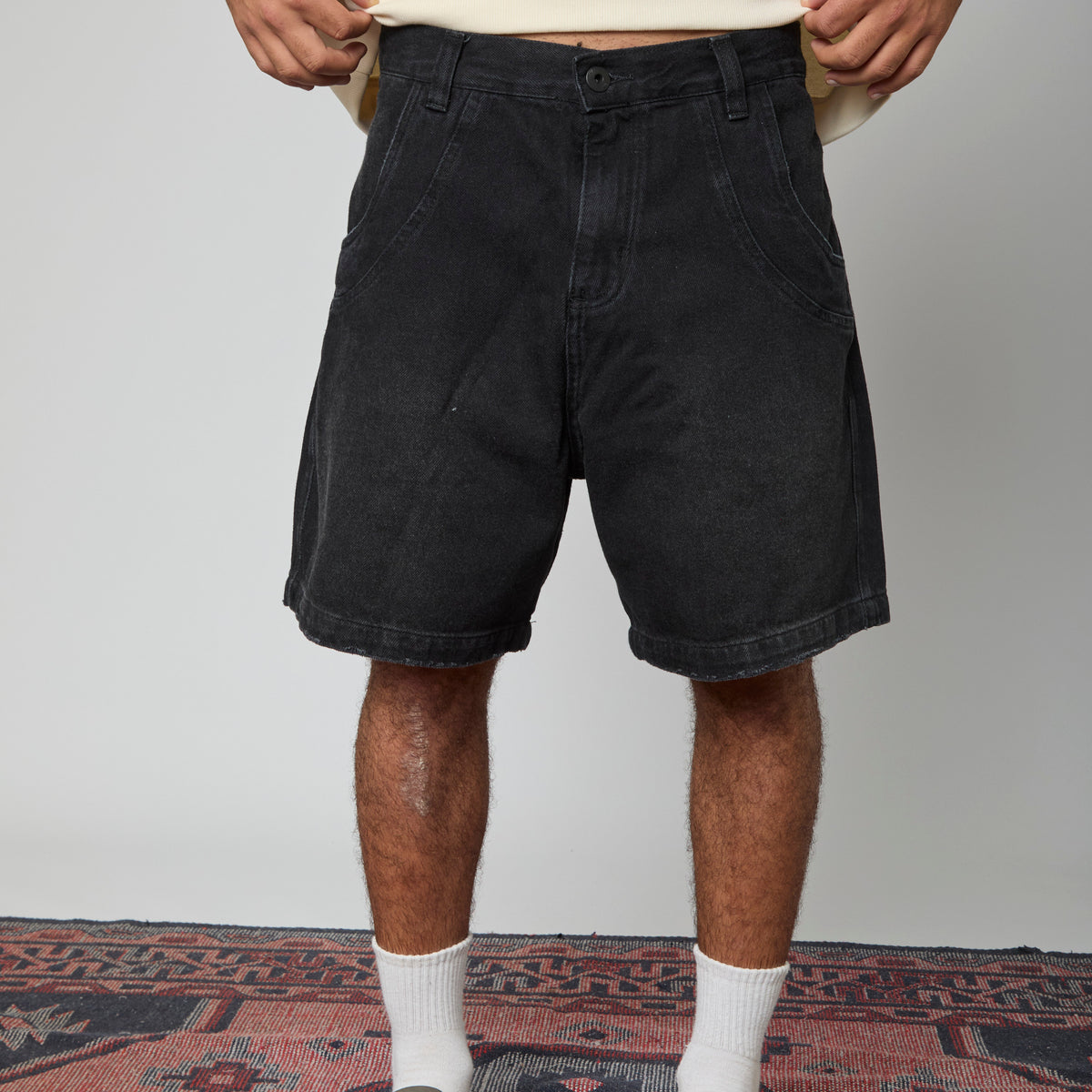 Midnight Noir Jorts