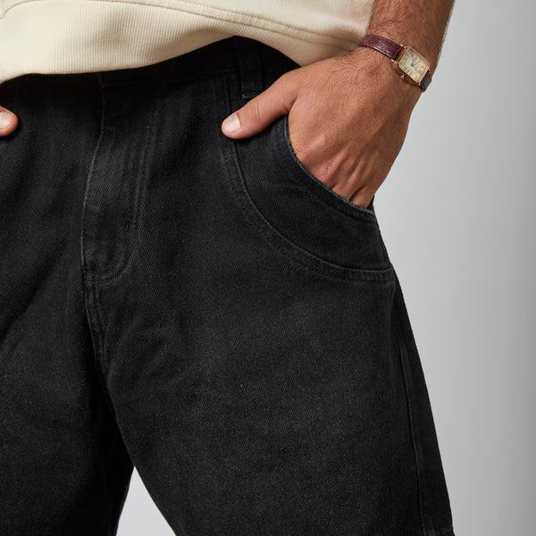 Midnight Noir Jorts