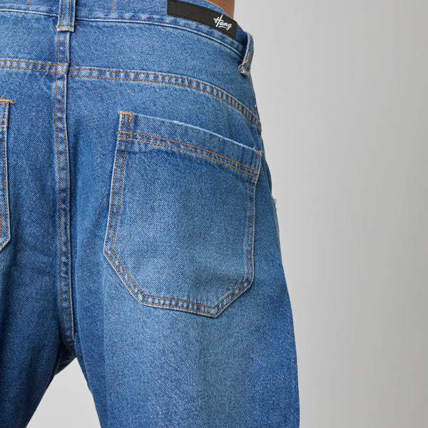 Riviera Blue Jorts