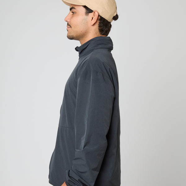 Corta-vento Midnight grey (Capuz Embutido)