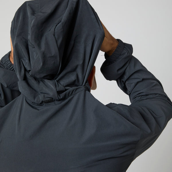 Corta-vento Midnight grey (Capuz Embutido)