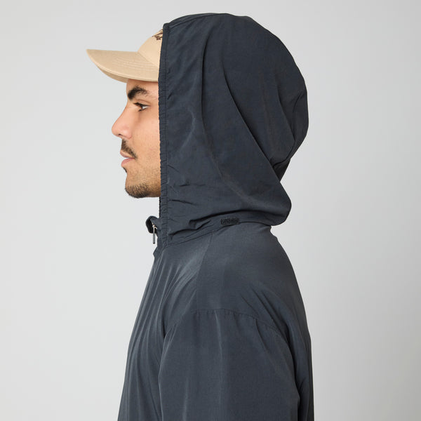 Corta-vento Midnight grey (Capuz Embutido)