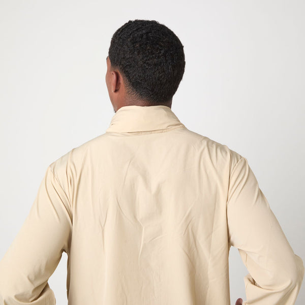 Corta-vento Noir Beige (Capuz Embutido)