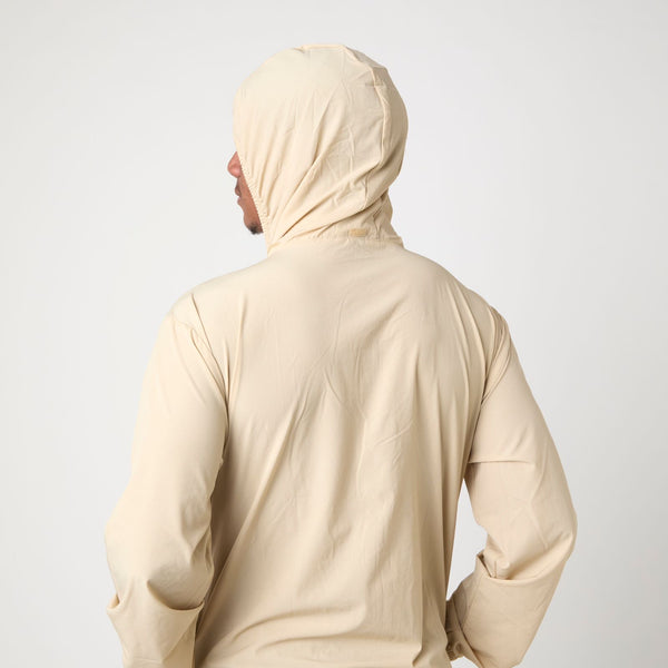 Corta-vento Noir Beige (Capuz Embutido)