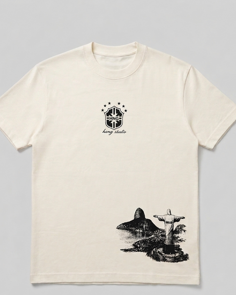 HEXA TEE — OFF WHITE