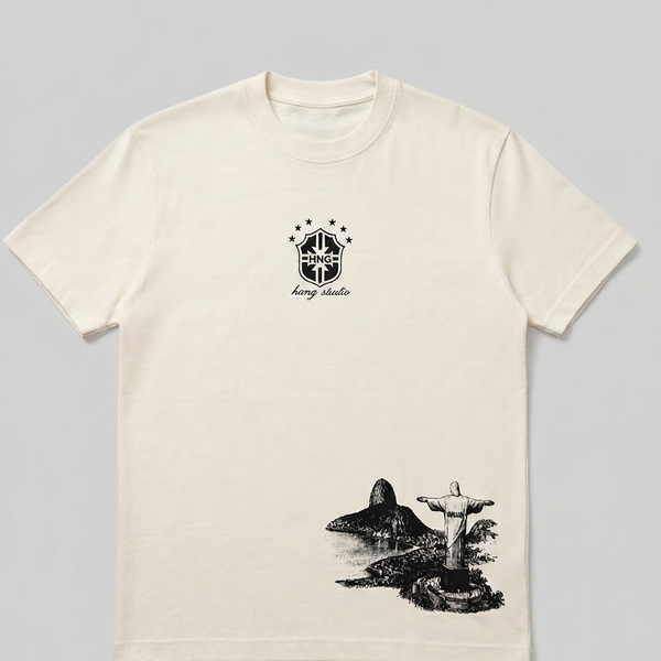 HEXA TEE — OFF WHITE